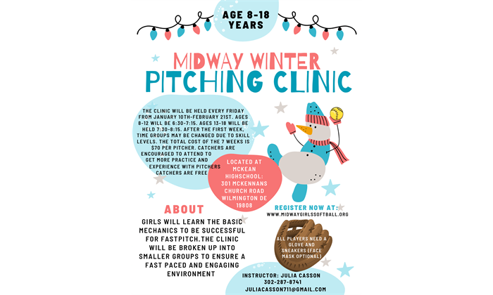 2025 Midway Winter Pitching Clinic